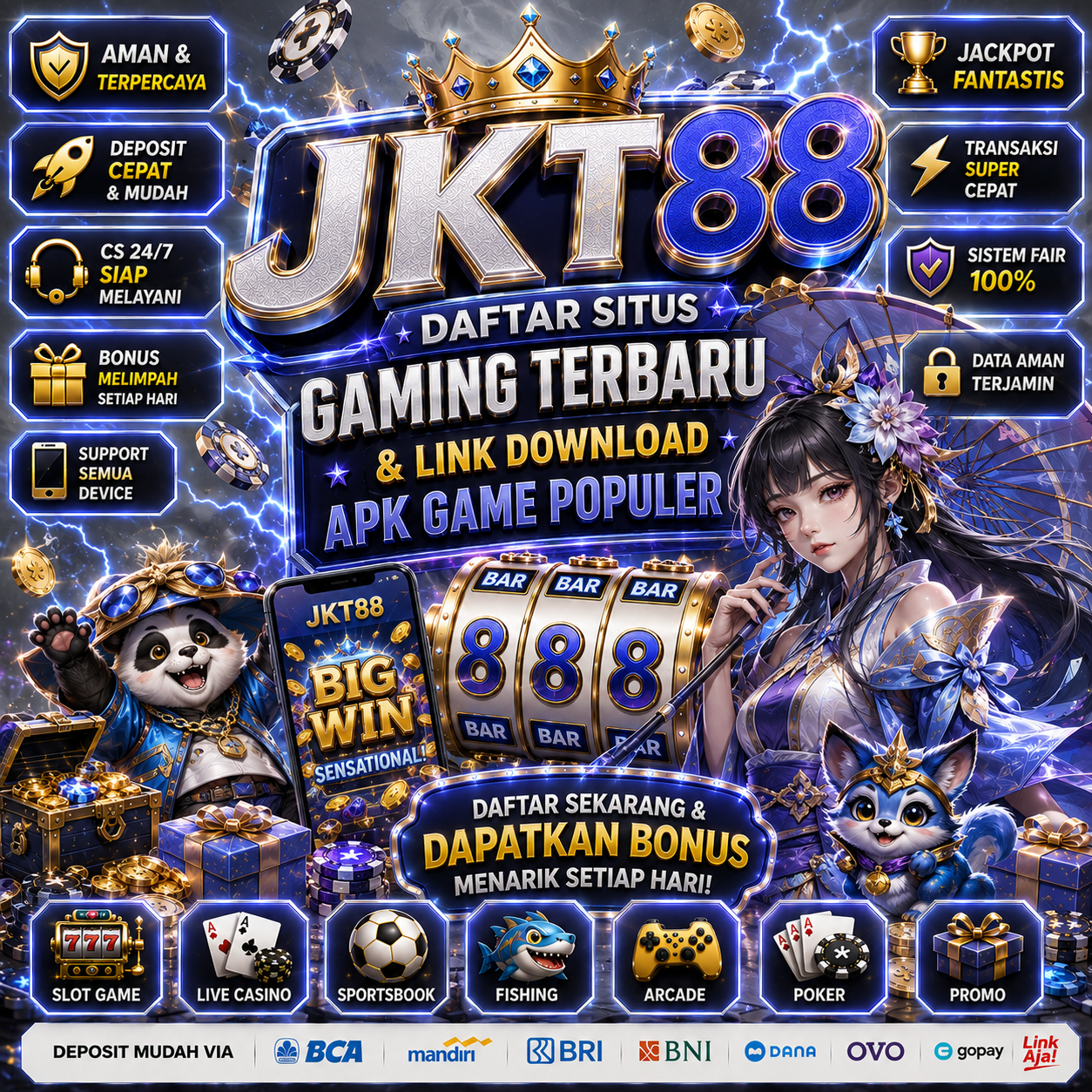 JKT88 ᛝ Login Situs Game Terbaru Navjyot & Link Download Apk Paling Populer